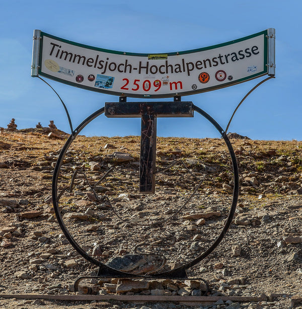 Passhöhe am Timmelsjoch
